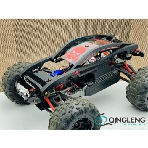 QINGLENG High strength and high toughness full nylon roll cage for 1:16 TRAXXAS EREVO E-REVO SUMMIT