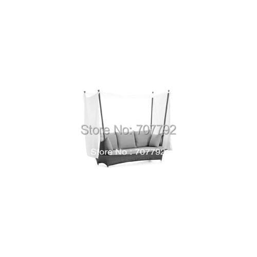 Romantic couch outdoor furniture 3 seater couch with Canopy