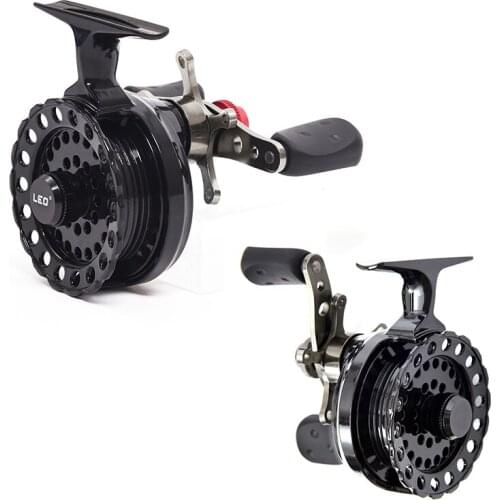 LEO DWS60 4 + 1BB 2.6:1 65MM Fly Fishing Reel Wheel with High Foot Fishing Reels Fishing Reel Wheels