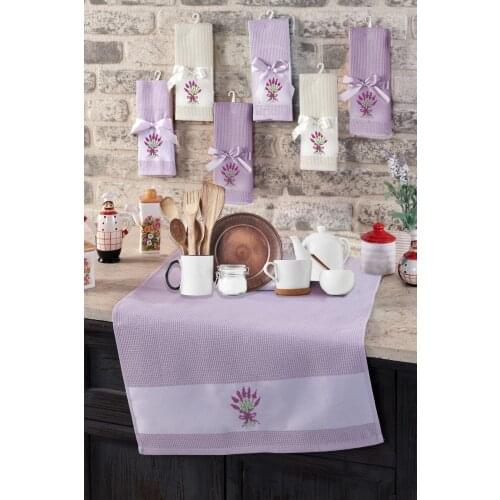 Canvas Embroidered Kitchen Towel water absorbent cotton Dish Cloth velvet absorbent fabric coral towel for home bathroom towel sets