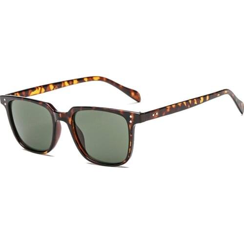 Fashion Square Sunglasses for Men Women Retro Designed Driving Sun Glasses Classic Shades Trendy Eyewear Oculos de Sol UV400