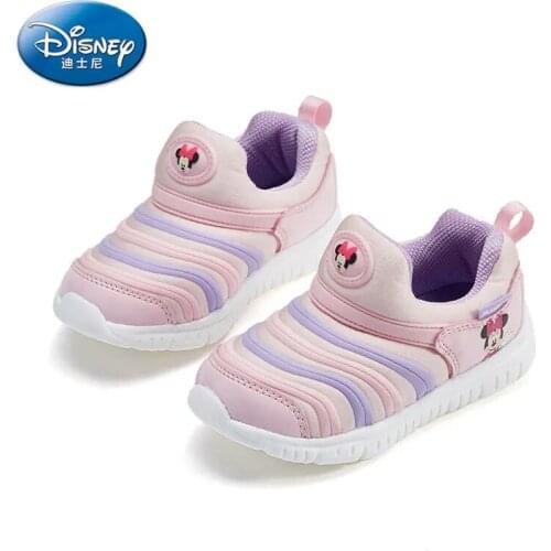 Disney Cartoon girls Minnie sports shoes boys Mickey Mouse soft casual shoes Europe size 23-33