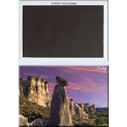 Turkey Fairy chimneys in the sunset 22737 gifts for friends Souvenirs of Tourist Landscape Magnetic refrigerator