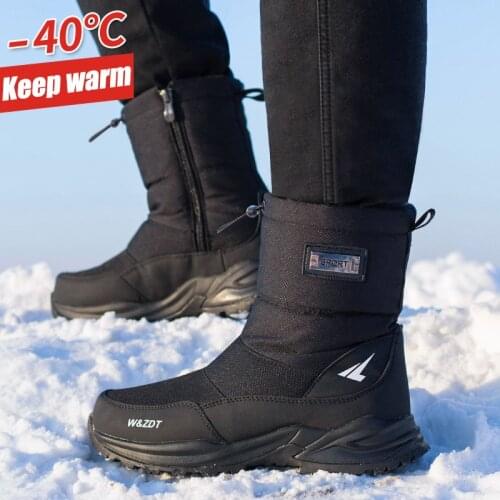 XCWLKJ Mens Winter Boots