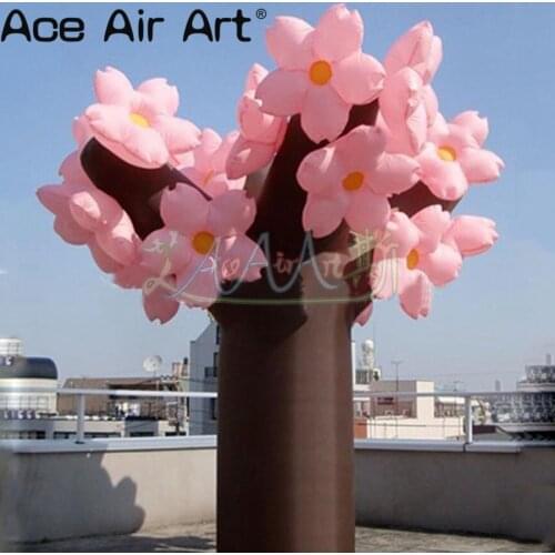 Wonderful plant model inflatable flower tree,Inflatable artificial cherry blossoms branches for decoration
