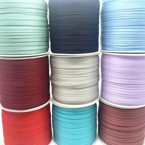 10 Yards 6mm 100% Polyester Solid Colors Grosgrain Ribbons for Wedding Party House Room Decoration Christmas DIY Sewing Fabric