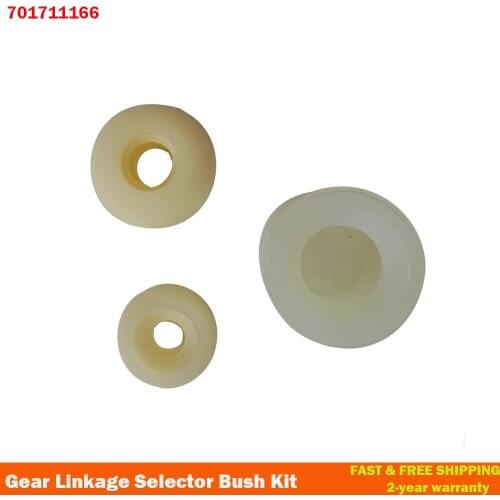 3Pcs Gear Linkage Selector Bush Kit Shift Rod Repair Combination Suit For VW T4 MK4 Transporter Repair Kits 701711166