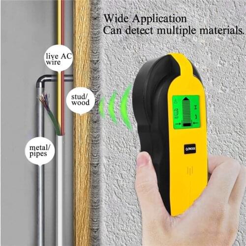 4 In 1 Stud Finder Wall Scanner Electric Wall Detector With LCD Display For Wood AC Wire Metal Studs Detection Beep Warning