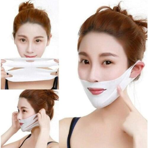 1PC 4D V-shaped Lifting Facial Mask Face Slimming Chin Lift Peel-off Mask Beauty Face Skin Care Tool Support Dropshipping
