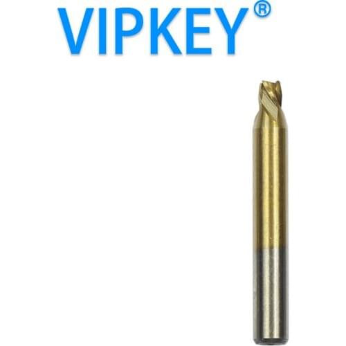 5pcs/lot High Quality 4.0mm HSS Titanized End Mill Milling Key Cutter titanizing twist drills bit For Vertical Key Machine Part