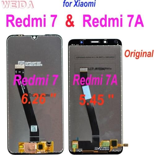 AAA+ LCD for Xiaomi Redmi 7 Redmi 7A LCD Display Touch Screen Digitizer Assembly Replacement with Frame for Xiaomi Redmi 7 LCD