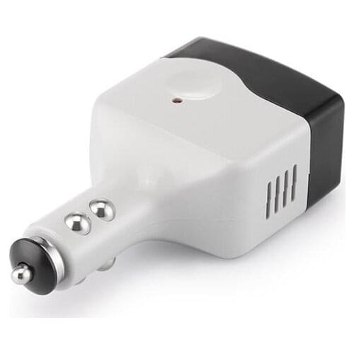 DC 12V To AC 220V Car Power Inverter Converter Modified Sine Wave 6W Power With USB Output For Smartphone Tablet MP3 Interior