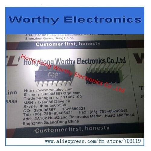 Free shipping 10PCS/LOT FAN4802NY FAN4802 DIP-16