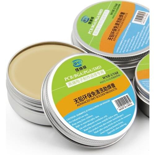 Lead-Free Solder Flux Paste Rosin Cream No-Clean Environmental Welding Fluxes Paste for PCB BGA PGA SMD Repair Tool