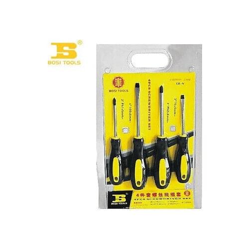 Blister Packed Durable & Enviromental 4Pcs of High Quality Screwdrivers