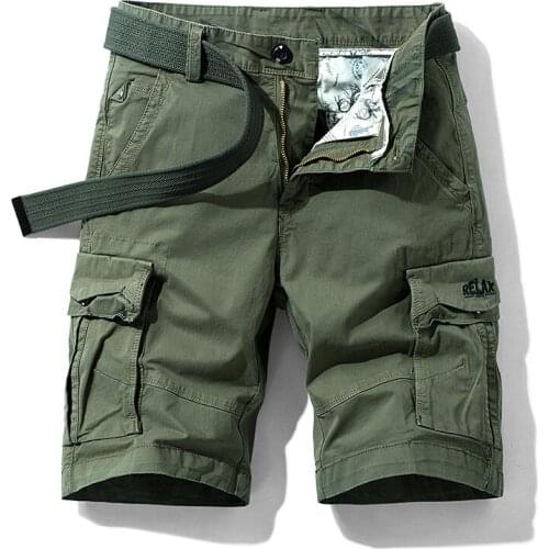 Summer Mens Casual Pants Work Pants Mens Loose Capris Middle Pants Casual Pants Youth Breeches Straight Pants