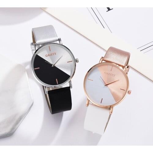Watches Women Top Brand Luxury Stylish Fashion Watch 2021 Genuine Leather Band Wristband Quartz Watch For Women Wristwatch