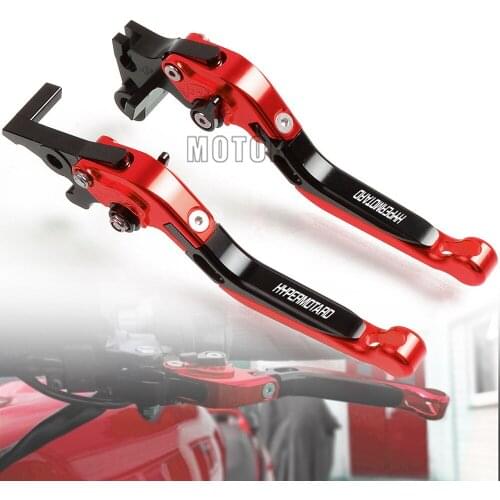 CNC Motorcycle Adjustable Brake Clutch Levers For Ducati Hypermotard 821/Hyperstrada 2013-2015 Hypermotard 939/Strada 2016-2017