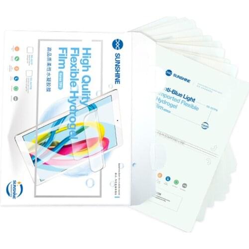 20PCS SUNSHINE SS-057PB Hydrogel Film For iPad Tablet 14inch Anti-blue Light Protect Front Film For SS-890C Machine Cutting