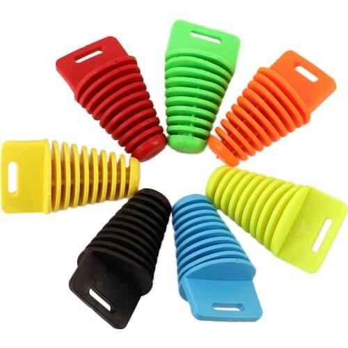 33-62mm Motorcycle Motorbike Dirt Bike 4 Stroke Muffler Pipe Exhaust Silencer Wash Plug Motorcycle Exhaust Pipe Muffler ATV