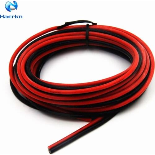 16AWG1.31mm2 Electrical Wire Cable 3 Meter [1.5m Black And 1.5m Red] Soft and Flexible Tinned copper High temperature resistance