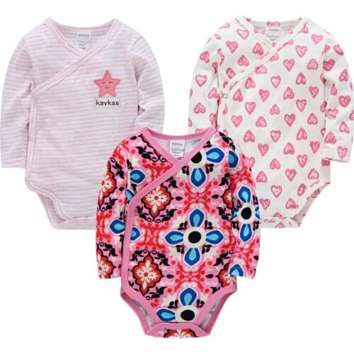 Cartoon Toddler Sleepsuit Baby Girl Pajamas 2 3 4PCS Newborn Boy Clothes Baby Girl Romper Infant Baby Jumpsuit Underwear Cotton