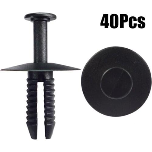 Kit Set Parts For BMW 51118174185 Door Sill Wheel Car Rivets Arch Clips Retainer 20mm*17mm Repair 40pcs Bumper Trim