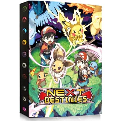 New Add Styles Pokemon Cards Album Holder Collection For Kids 240Pcs Holder