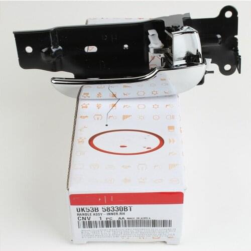Original 0K53A 58330BT FOR Kia Sedona Passenger inside front chrome door handle 2002-2005 OEM 0K53A 58330BT