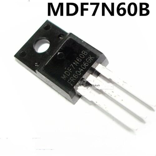 Original 5pcs/ MDF7N60B TO-220F 600V 7A
