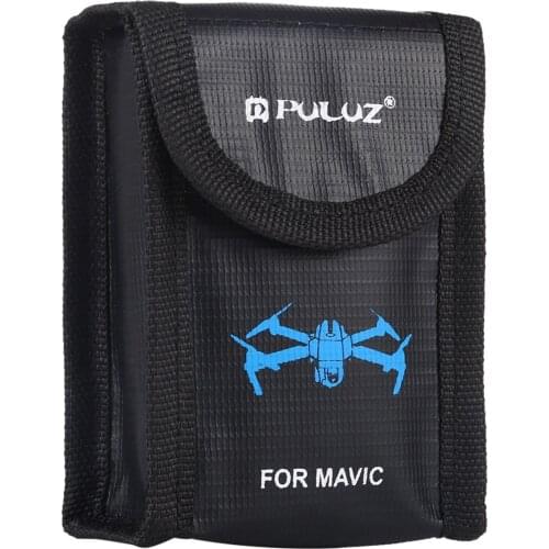 PULUZ Lithium Battery Explosion-proof Safety Protection Storage Bags for DJI Mavic