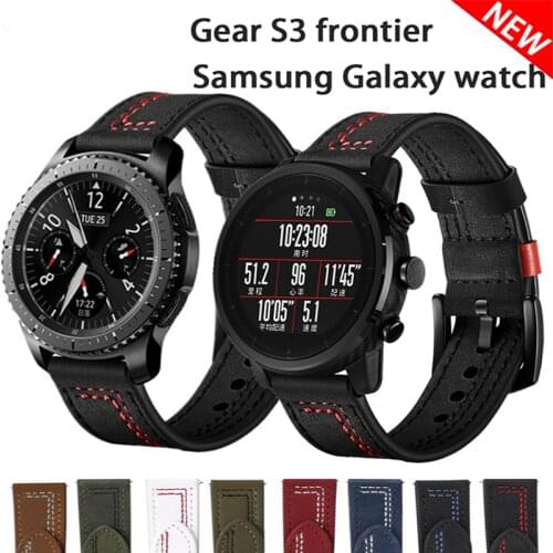 20mm 22mm strap For Correa Amazfit GTS 2e Mini GTR 42mm/47mm/GTR2/2e/stratos 3 leather belt Bracelet Amazfit bip/pace Watch band