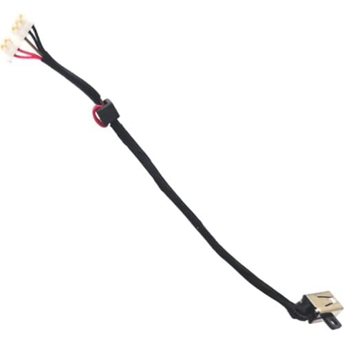 10pcs/lot Laptop DC Power Socket Plug with cable for Dell Inspiron 15 5555 5558 5559 3558 3559 5455 5458 5459 DC Jack