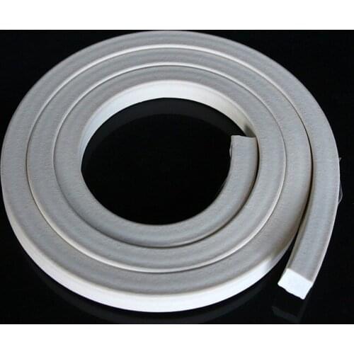 3mm/ 4mm/ 5mm /6mm /8mm/10mm Square White Silicone Foaming Strip for Sealing Rectangle Silicone Foaming Sealing Strip