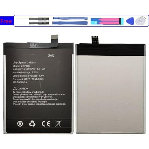 Battery 3550mAh For UMI UMIDIGI Z2 Pro Z2Pro Bateria