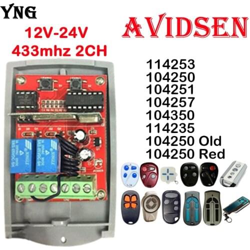 Дистанционное управление дверями AVIDSEN Garage Door Receiver China At AliExpress