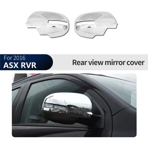 For Mitsubishi ASX 2016 rearview mirror cover decoration reverse mirror cover sticker