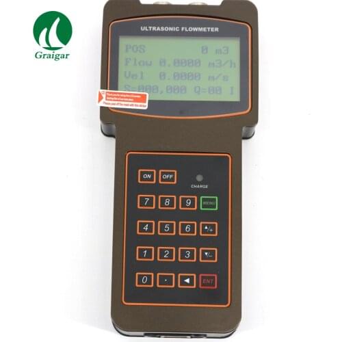 Digital Ultrasonic Flowmeter DN15-6000mm TUF-2000H+TS-2 Transducer Liquid Flow Meter