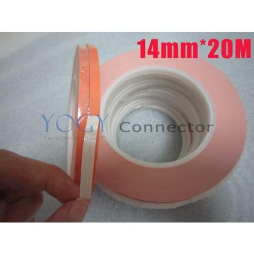 14mm x20M Double Face Adhesive Thermally Conductive Tape for Chipset IC LED Module Heatsink MOS DVD