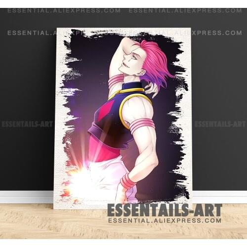 Hisoka Morow HxH Anime Poster Canvas Wall Art Painting Decor Pictures Bedroom Study Living Room Home Decoration Prints