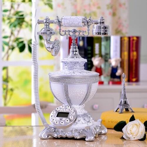 Good art style antique telephone phone home fashion personality ray Kerman telephone Landline art gift craft