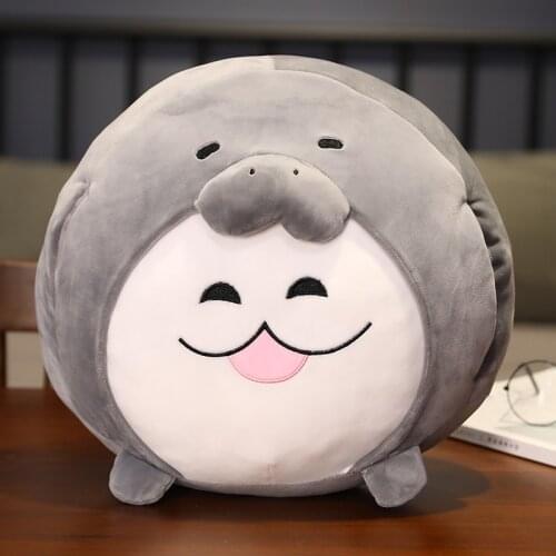 Cartoon warm hands embrace pillow in winter soft toy cute girls doll doll doll super soft elasticity