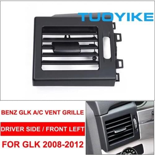 LHD Car A/C Front Left / Right Central Air Conditioner Vent Grille GLK Panel Cover For Mercedes Benz GLK300 GLK350 08-2012 W204