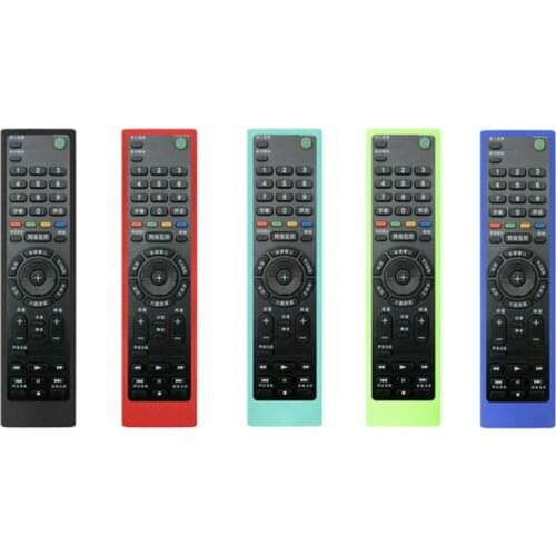 Remote Control Case Silicone Cover Shockproof Protector Washable Skin for Sony RMF-TX200C 210 211 TV Voice Controller