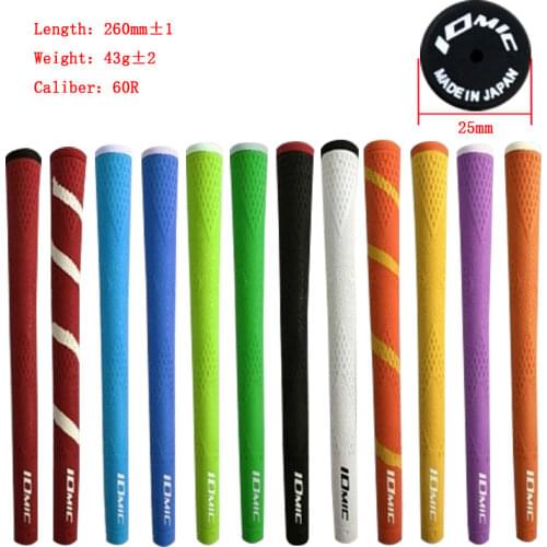 IOMIC Golf grips rubber Golf clubs grips good feedback 12 colors in choice 10pcs/lot Free shipping