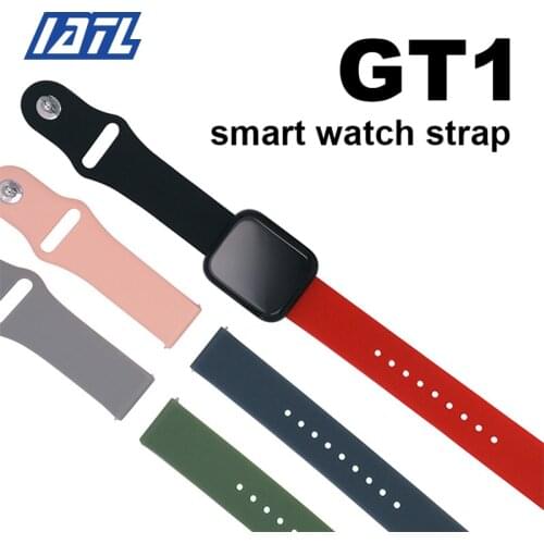 Silicone Wrist Strap for Iwo GT1 20mm GTS Bracelet Accessories on Iwo GT1 Smart Watch Band