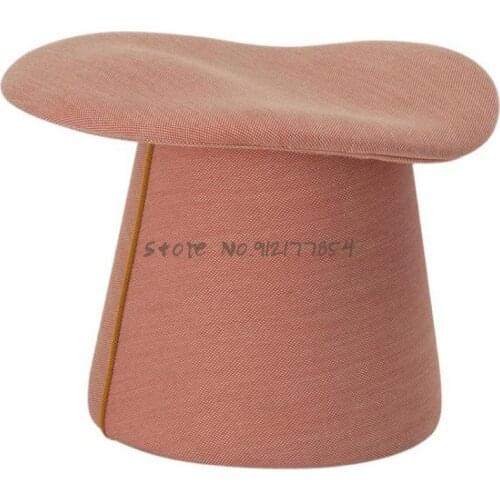 Nordic Top Hat Stool, Low Stool, Creative Living Room, Home Door Fabric, Shoe Changing Stool, Footrest