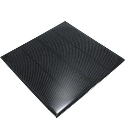 Solar panel 6V 4.5W 700ma Mini Epoxy monocrystalline solar cell solar battery Free shpping