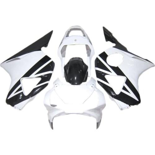 High quality Fairing kit Fit For Honda CBR 954RR 02 03 white black fairings CBR954rr 2002 2003 Bodywork Parts NS51