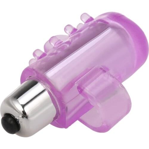 Finger Ring Sex Vibrator Silicone Clitoris Nipple Vagina G-Spot Stimulator Masturbation Massager Adult Toys Vibrators For Women